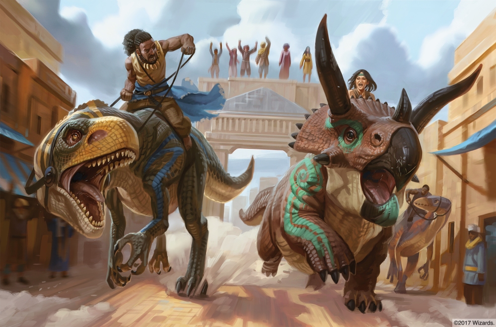 Dinosaur Race